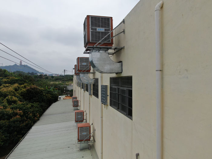 廣州車間通風(fēng)降溫 環(huán)?？照{(diào)降溫系統(tǒng)