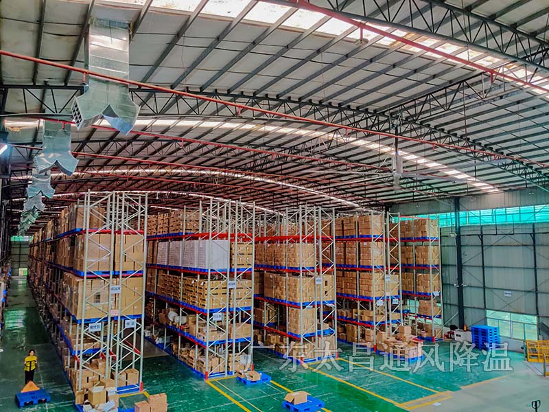 倉庫使用大型工業(yè)吊扇