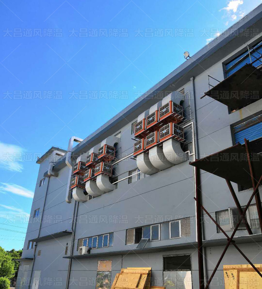 1000平米廠房車間怎么降溫？環(huán)?？照{(diào)兩種送風(fēng)方式來解決